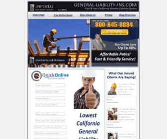 General-Liability-INS.com(Remodel Contractor Insurance in California) Screenshot