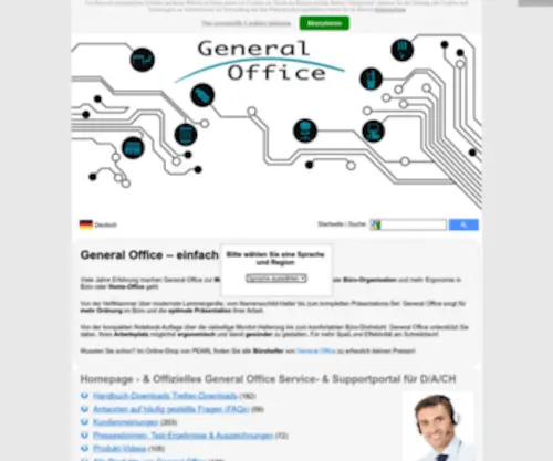 General-Office.de(Homepage) Screenshot