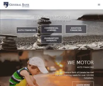 Generalbank.ca(General Bank of Canada) Screenshot