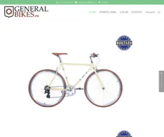 Generalbikes.eu(General Bikes) Screenshot