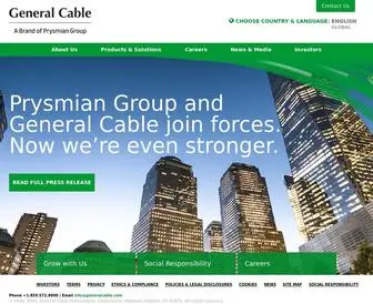 Generalcable.com(General Cable) Screenshot