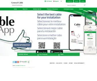 Generalcable.es(General Cable) Screenshot