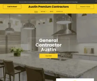 Generalcontractorinaustintx.com(General Contractor Austin) Screenshot