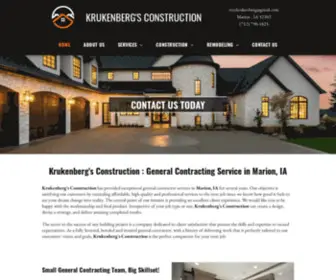 Generalcontractormarionia.com(General Contractor in Marion) Screenshot