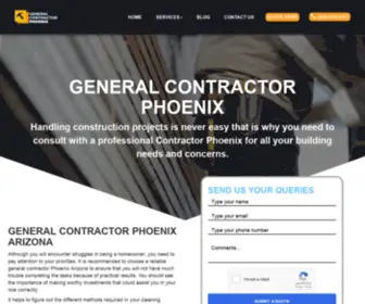 Generalcontractorsphoenixaz.com(General Contractor Phoenix) Screenshot