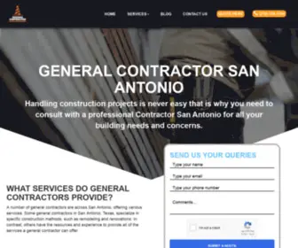 Generalcontractorssanantoniotx.com(General Contractor San Antonio) Screenshot