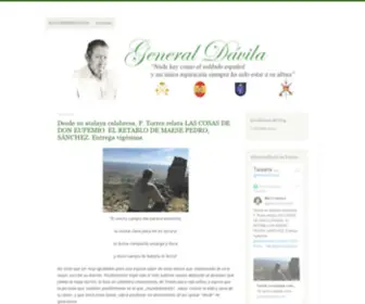 Generaldavila.com(General Dávila) Screenshot