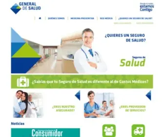 Generaldesalud.com.mx(GXPortal) Screenshot