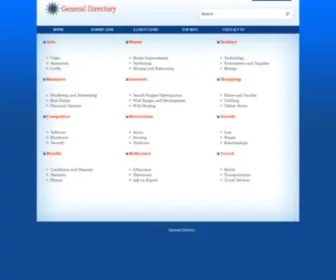Generaldirectory.ws(General Directory) Screenshot