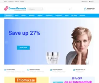 Generalfarmacia.com(Pharmacy Online) Screenshot