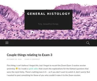 Generalhistology.com(General Histology) Screenshot