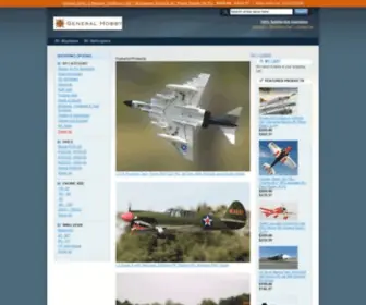 Generalhobby.com(RC Airplanes) Screenshot