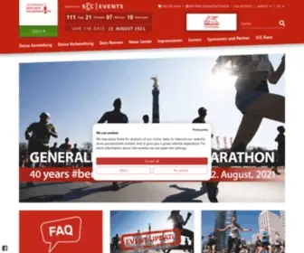 Generali-Berliner-Halbmarathon.de(GENERALI BERLINER HALBMARATHON) Screenshot