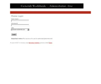 Generali-GI.com(Generali International Limited) Screenshot