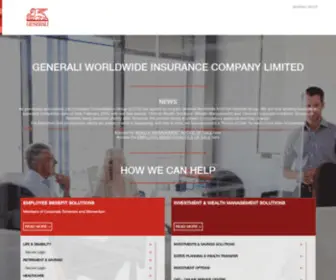 Generali-Worldwide.com(Generali Worldwide) Screenshot