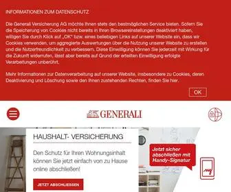 Generali.at(Generali Gruppe Österreich) Screenshot