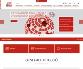 Generali.hu(Biztosítások) Screenshot