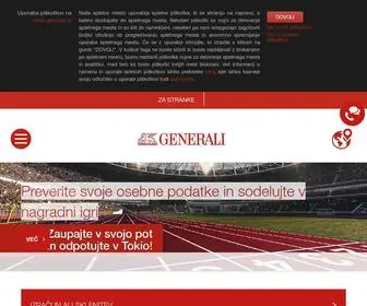 Generali.si(GENERALI zavarovalnica d) Screenshot