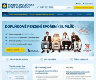Generalipf.cz(Penzijní) Screenshot