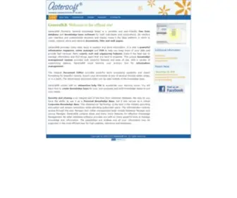 Generalkb.com(GeneralKB, knowledge base software, Free-Form Database, PIM, Notes Manager & Information Organizer) Screenshot