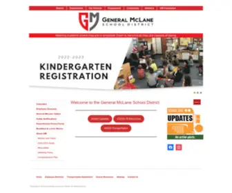 Generalmclane.org(General McLane School District) Screenshot