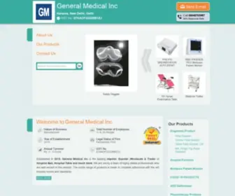 Generalmedicalinc.in(General Medical Inc) Screenshot