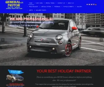 Generalmotor.gr(Rent a car heraklion airport) Screenshot