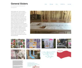 Generalsisters.com(The exchange of nourishment & perspectives) Screenshot