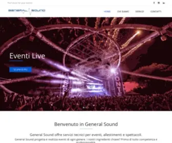 Generalsound.net(Allestimenti in fiera) Screenshot