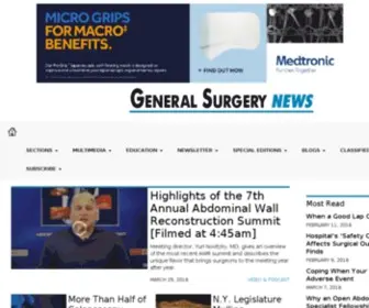 Generalsurgerynews.com(Generalsurgerynews) Screenshot