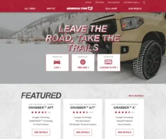 Generaltire.com(Truck Tires) Screenshot