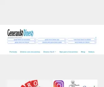 Generandodinero.net(Ganar dinero por internet f) Screenshot