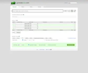 Generatedata.com(Testing) Screenshot