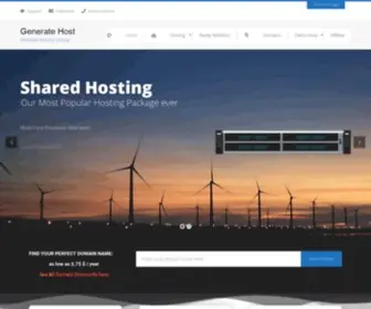 Generatehost.com(Generatehost) Screenshot