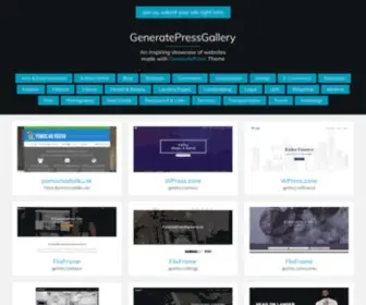 Generatepressgallery.com(GeneratePressGallery) Screenshot