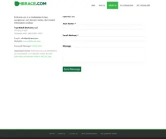 Generates.com(Inquiry Form Domain Offer Form) Screenshot