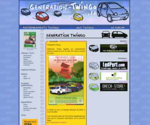 Generation-Twingo.fr(Génération Twingo) Screenshot