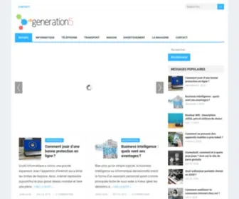 Generation5.org(La 5e Génération) Screenshot