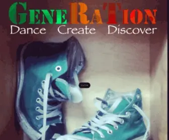 GenerationdCD.com(GeneRaTion Dance Create Discover) Screenshot