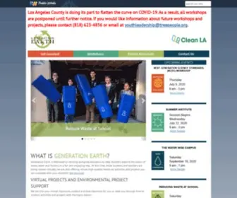 Generationearth.com(Generation Earth) Screenshot