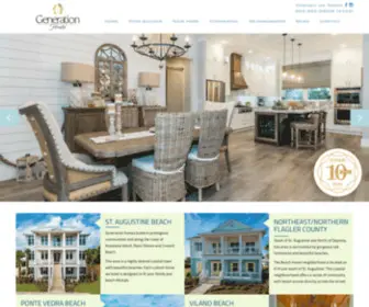 Generationhomesusa.com(Custom Home Builder in NE Florida) Screenshot