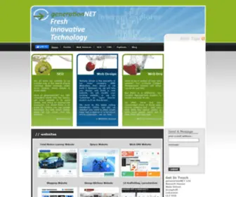 Generationnet.co.uk(SEO Leicester SEO Consultants and web developers) Screenshot