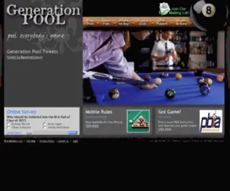 Generationpool.com(Pool) Screenshot