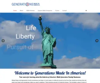 Generationsmadeinamerica.com(Generations Made In America) Screenshot