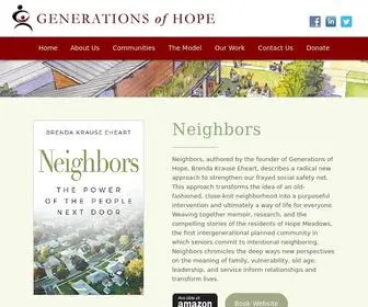 Generationsofhope.org(Generations of Hope) Screenshot