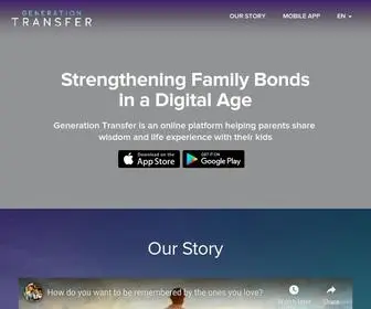 Generationtransfer.com(Generation Transfer) Screenshot