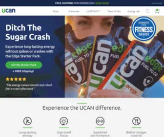 Generationucan.com(Long-Lasting Energy, Hydration & Protein Products) Screenshot