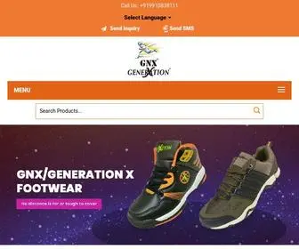 Generationxfootwear.com(SKYMAX INTERNATIONAL) Screenshot