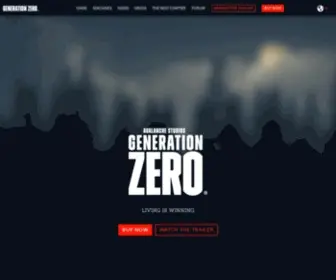 Generationzero.com(Generation Zero) Screenshot