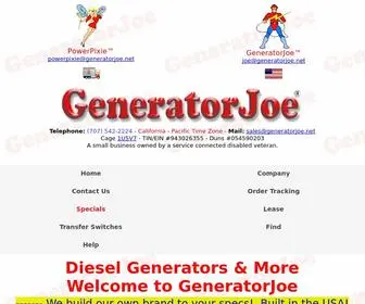 Generatorjoe.net(GeneratorJoe Inc) Screenshot